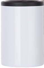 Customizable 12 OZ Stainless Steel Classic Can Coozie-White